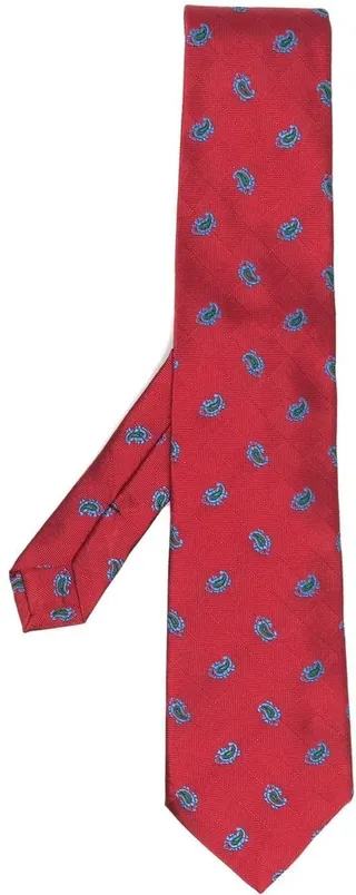 Paisley-Print Tie