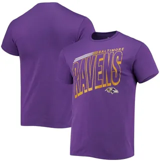 Men's Purple Baltimore Ravens Hail Mary T-shirt