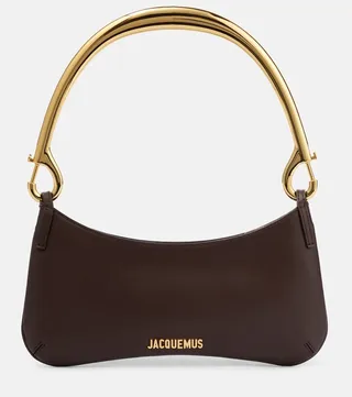 Le Bisou Mousqueton leather shoulder bag