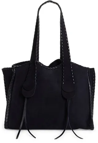 Large Mony Leather Tote