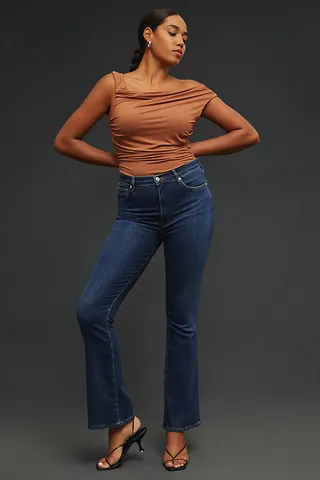 Citizens of Humanity Lilah High-Rise Bootcut Jeans Blue