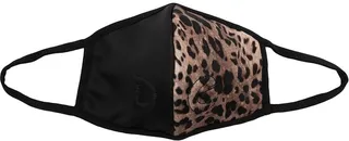 Leopard-Print Face Mask