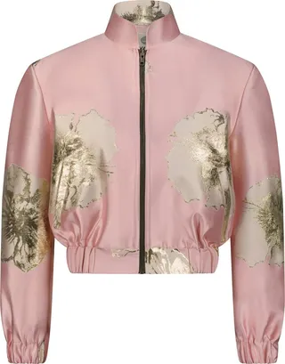 SAVANNA - Bomber Jacket - Pink