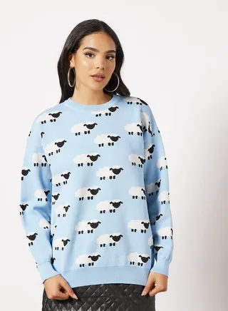 Knitted Sheep Jumper
