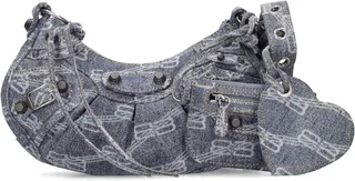 XS Le Cagole canvas shoulder bag