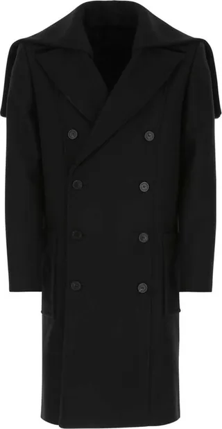 Balmain Double Breasted Long-Sleeved Coat