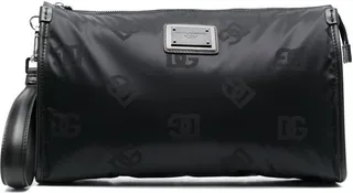 DOLCE & GABBANA- Logo Nylon Pouch
