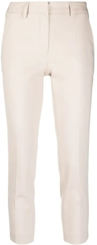 Cropped Skinny-Fit Trousers