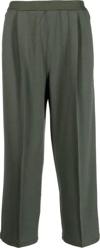 Cropped Pleated Trousers