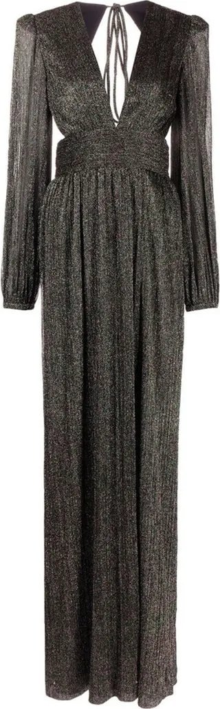 Giverny long-sleeved gown