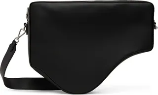 MM6 Maison Margiela Black Trois 6 Crossbody Bag