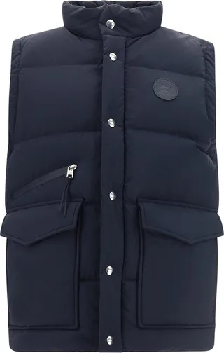 Woolrich Funnel-Neck Quilted Down Gilet