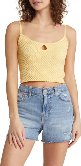 Tulip Keyhole Crop Camisole