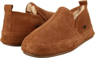 Acorn Romeo II (Walnut Brown Sheepskin) Men's Slippers