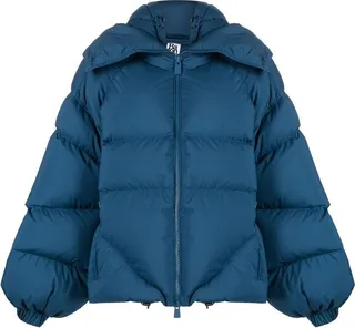 Feather-Down Puffer Jacket