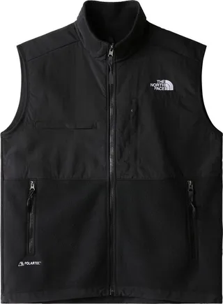 The North Face Logo Embroidered Zip-Up High-Neck Vest