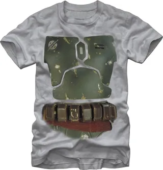 Men's Star Wars Becoming Boba Fett T-Shirt - Silver - 2X Large