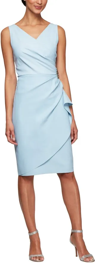 Side Ruched Cocktail Dress