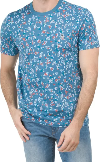 Cotton Jersey Ditsy Tee