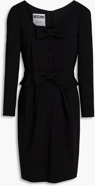 Crepe mini dress