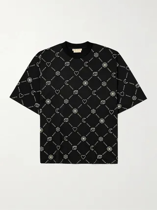 Logo-Print Cotton-Jersey T-Shirt