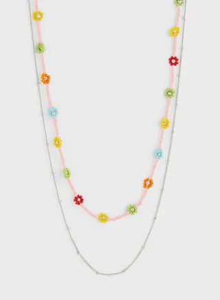 Beaded Layered Necklace