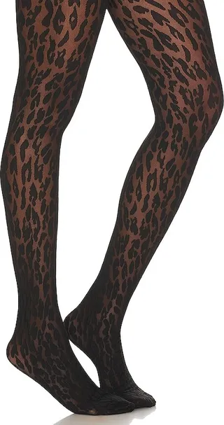 Leopard Tights