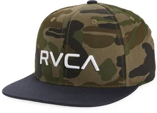 Twill Snapback Baseball Cap
