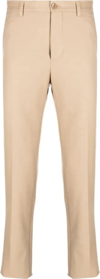 Slim-Cut Chino Trousers