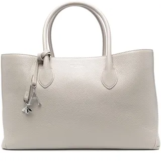 London leather tote bag
