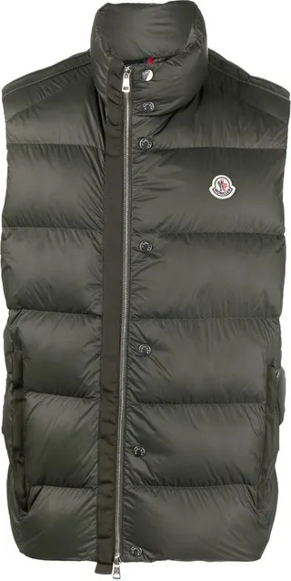 Logo-Patch Padded Gilet