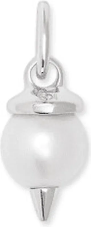 Pearl Charm in Sterling Silver
