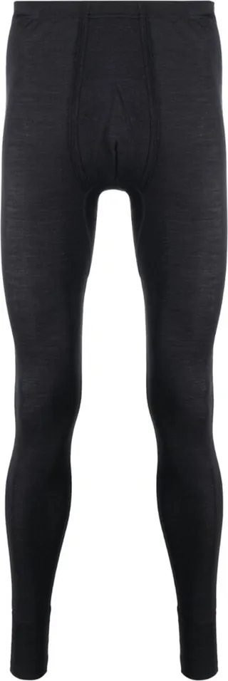 Merino-Blend Panelled Leggings