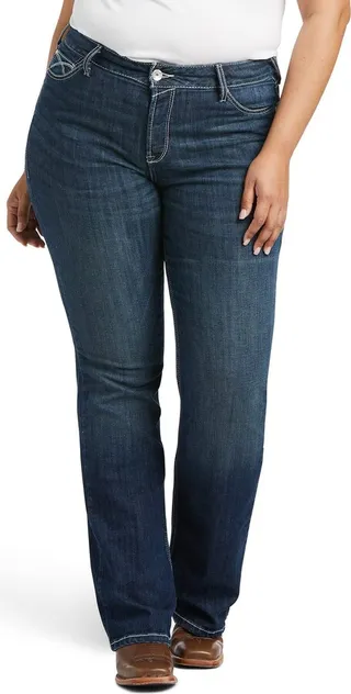 ARIAT Women's Plus Size R.E.A.L. Perfect Rise Cristina Boot Cut Jean