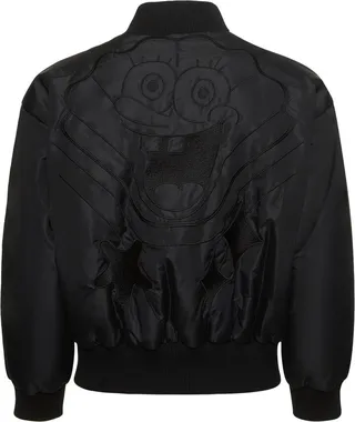GCDS x Spongebob nylon bomber jacket