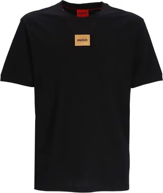 logo-patch crew-neck T-shirt