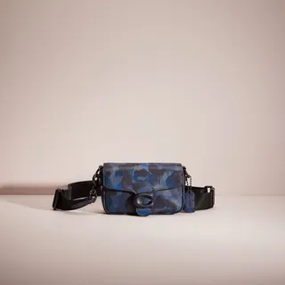 Restored Soft Tabby Crossbody 18 With Camo Print