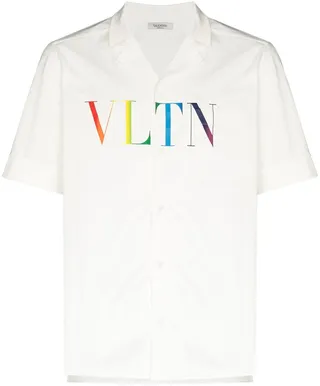 VLTN logo print T-shirt