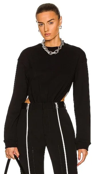 RtA Vienna Bodysuit in Black
