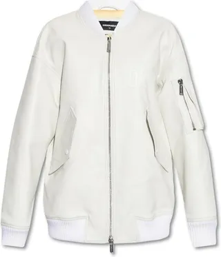 Dsquared2 Zip-Up Long-Sleeved Bomber Jacket