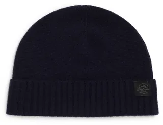Short Roll Recycled Cashmere Beanie