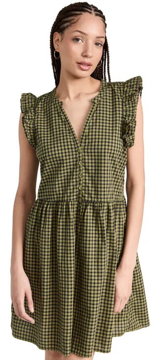 Nation LTD Tegan Ruffled Mini Dress