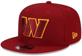 Men's New Era Burgundy Washington Commanders Basic 9Fifty Snapback Adjustable Hat