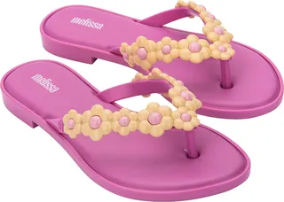 Melissa - Flip Flop Spring Pink Daisy
