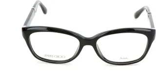 Jimmy Choo Eyewear Rectangular Frame Glasses