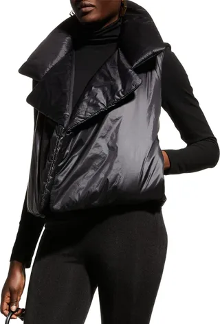 Sleeping Bag Open-Front Puffer Vest