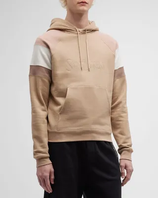 Men's Colorblock Logo Hoodie