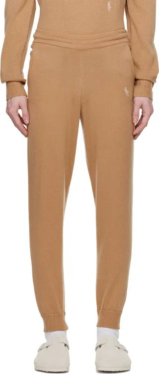 Sporty & Rich Tan Ina Sweatpants