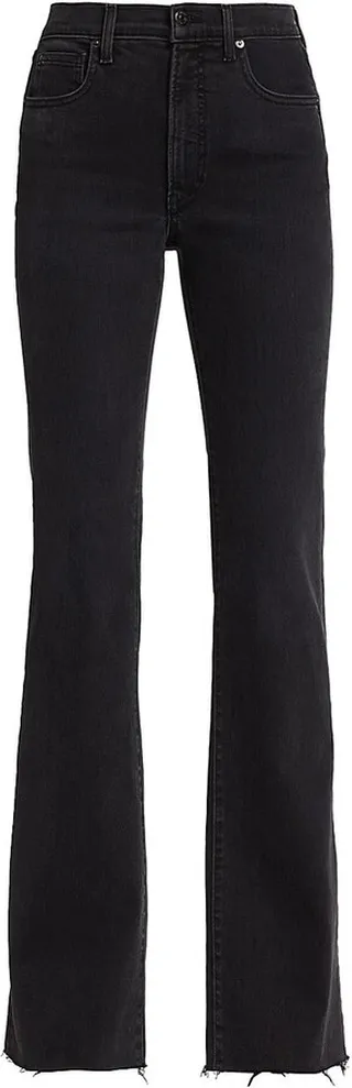 Leena Mid-Rise Stretch Bootcut Jeans