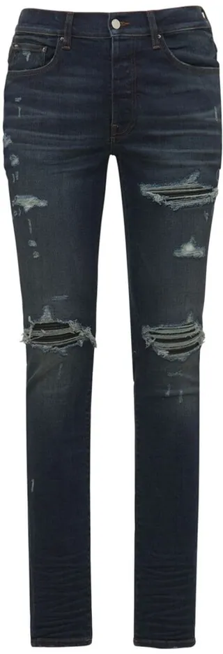 15cm Tapered Mx1 Cotton Denim Jeans